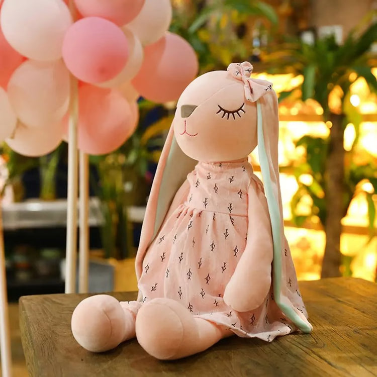 Cute Bunny Plush Toy – Soft Rabbit Stuffed Animal for Kids