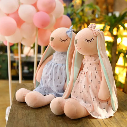 Cute Bunny Plush Toy – Soft Rabbit Stuffed Animal for Kids