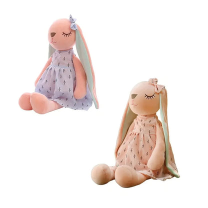 Cute Bunny Plush Toy – Soft Rabbit Stuffed Animal for Kids