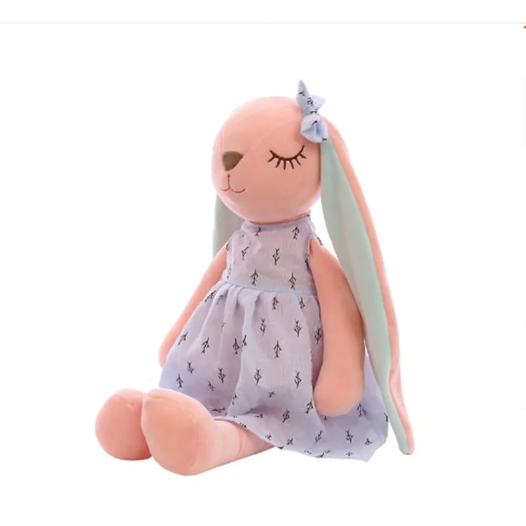Cute Bunny Plush Toy – Soft Rabbit Stuffed Animal for Kids