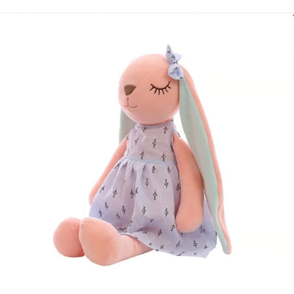 Cute Bunny Plush Toy – Soft Rabbit Stuffed Animal for Kids