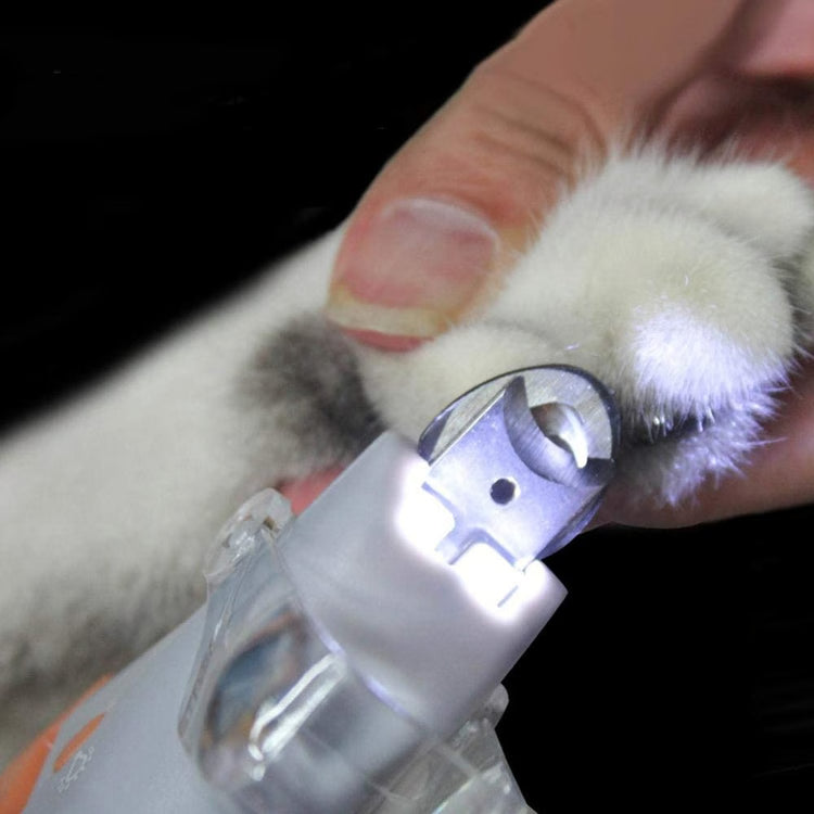LED Pet Nail Clipper with Magnifier – Lighted Nail Trimmer for Dogs & Cats
