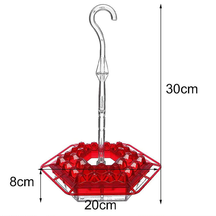 Ant-Proof Hummingbird Feeder – 30-Tube Hanging Bird Feeder