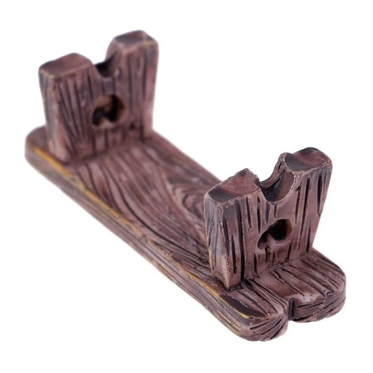 Mini Wooden Bench Set – Fairy Garden & Dollhouse Decoration